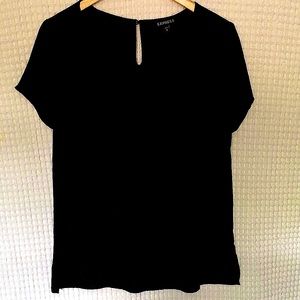 Bread New Express silky scoop neck top